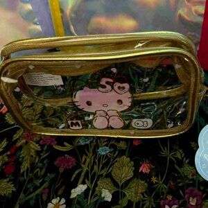 STMT Hello Kitty 50th Anniversary Pencil Pouch NEW w/tag